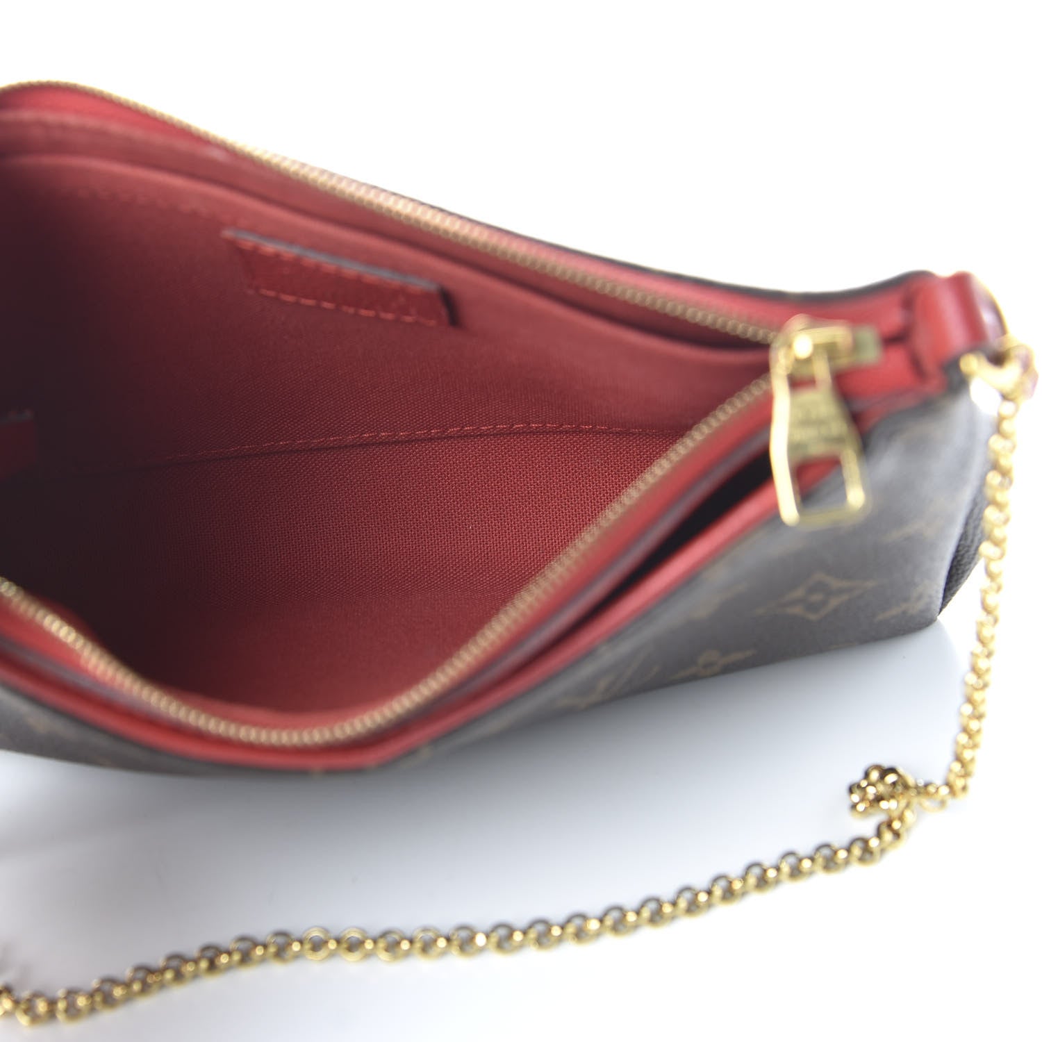 Louis Vuitton Monogram Pallas Clutch Cherry 5 of 10