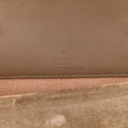 Gucci GG Supreme Monogram Super Mini Dionysus Shoulder Bag Taupe 6 of 10