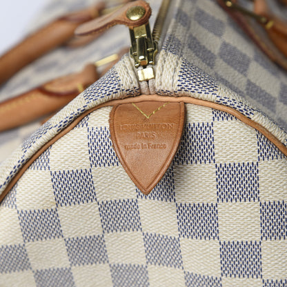 Louis Vuitton Damier Azur Speedy 35 5 of 15