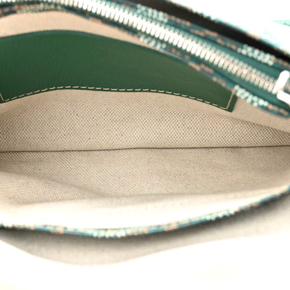 Goyard Goyardine Plumet Wallet Clutch Green 6 of 11