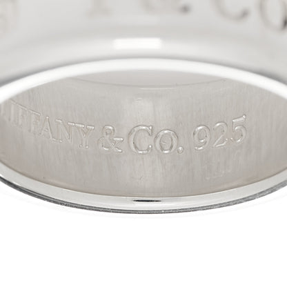 Tiffany Sterling Silver 1837 Band Ring 49 4.75 3 of 4