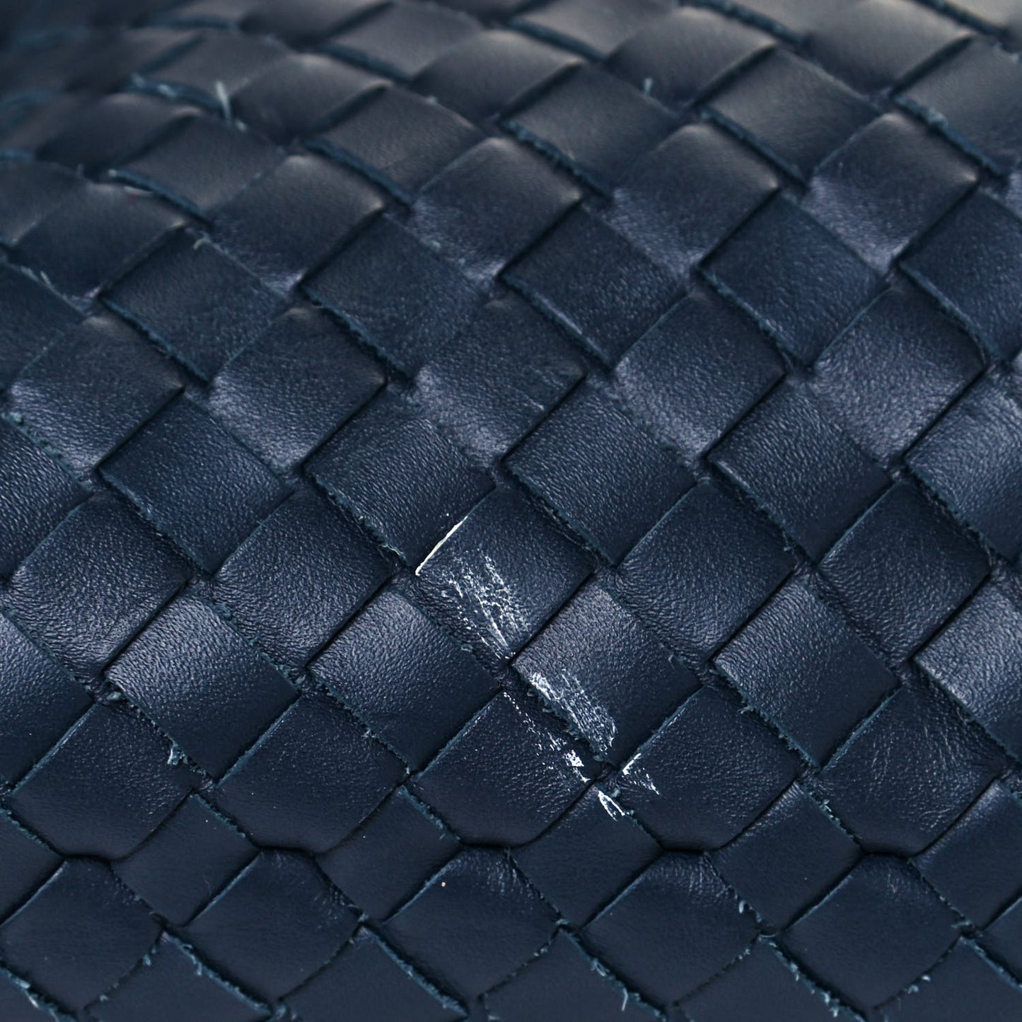 Nappa Intrecciato VN Crossbody Messenger Bag Navy