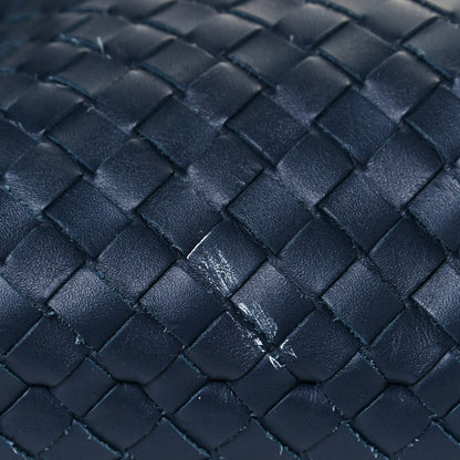 Bottega Veneta Nappa Intrecciato VN Crossbody Messenger Bag Navy 15 of 19