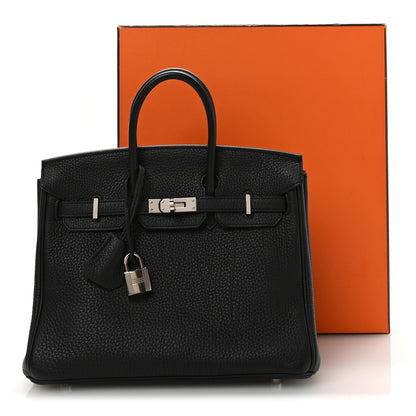 Hermes Togo Birkin 25 Black 12 of 12