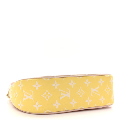 Louis Vuitton Empreinte Monogram Spring in the City Bagatelle NM Pink Beige Yellow 4 of 10