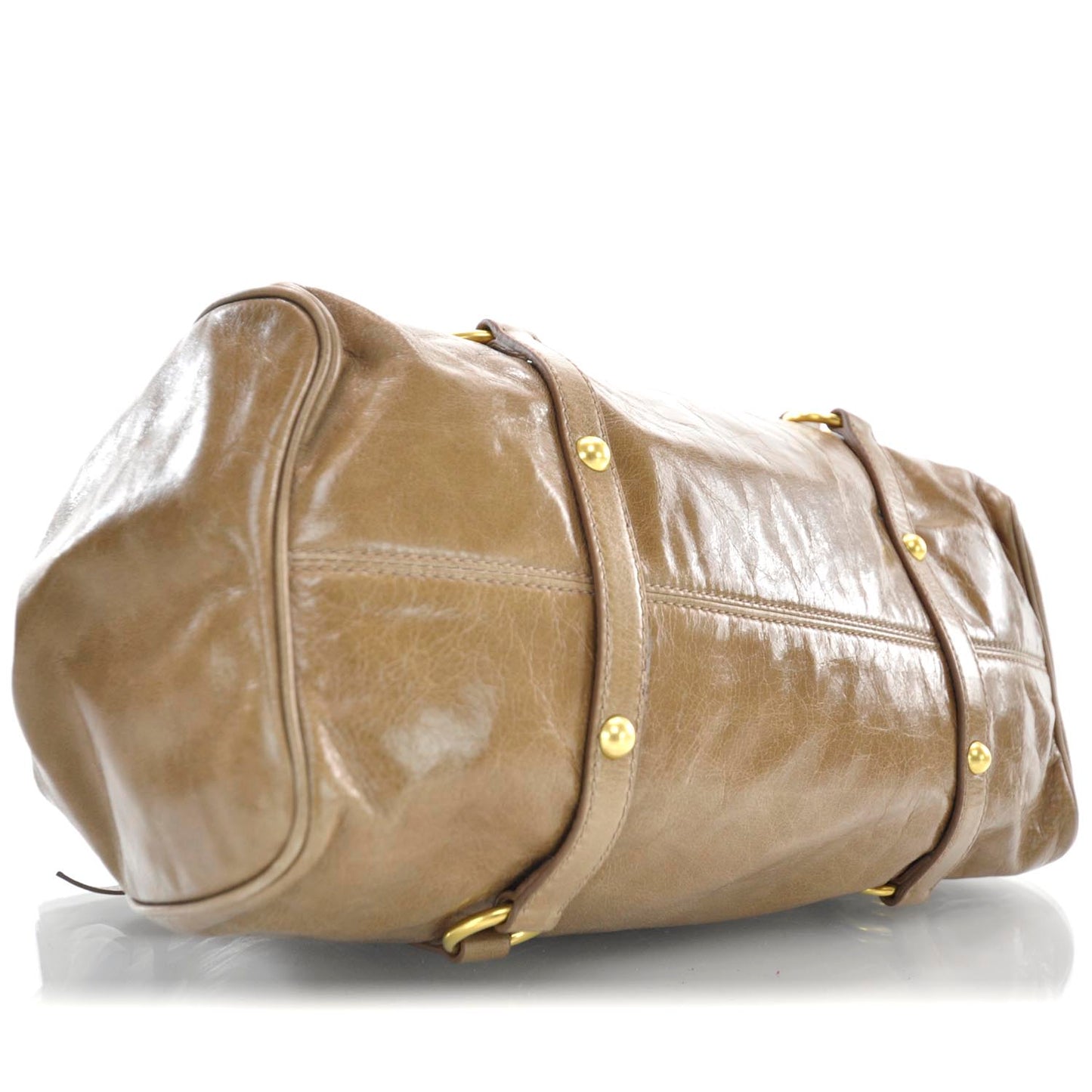 Leather Vitello Lux Bow Bag