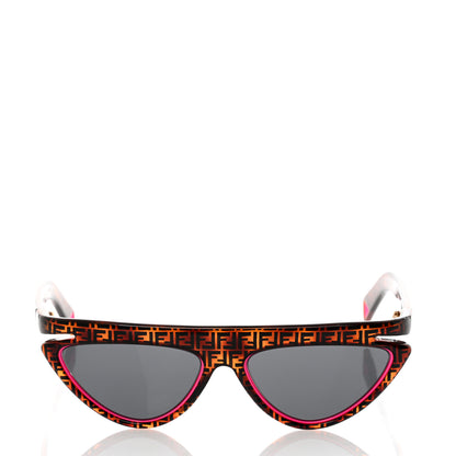 Fendi Acetate Sunglasses FF 0383/S Havana Pink 2 of 8