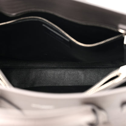 Saint Laurent Lizard Calfskin Embossed Small Sac De Jour Fog 6 of 22