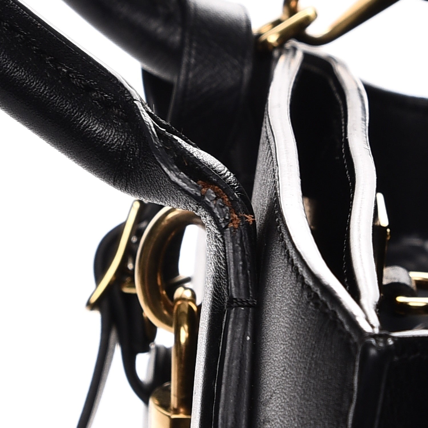Louis Vuitton Calfskin City Steamer PM Black 10 of 12