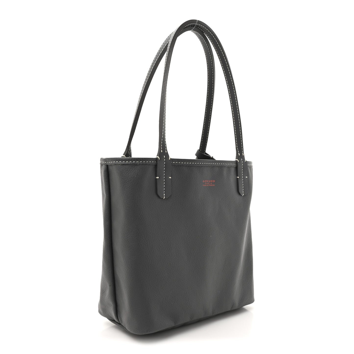 Goyardine Reversible Mini Anjou Grey