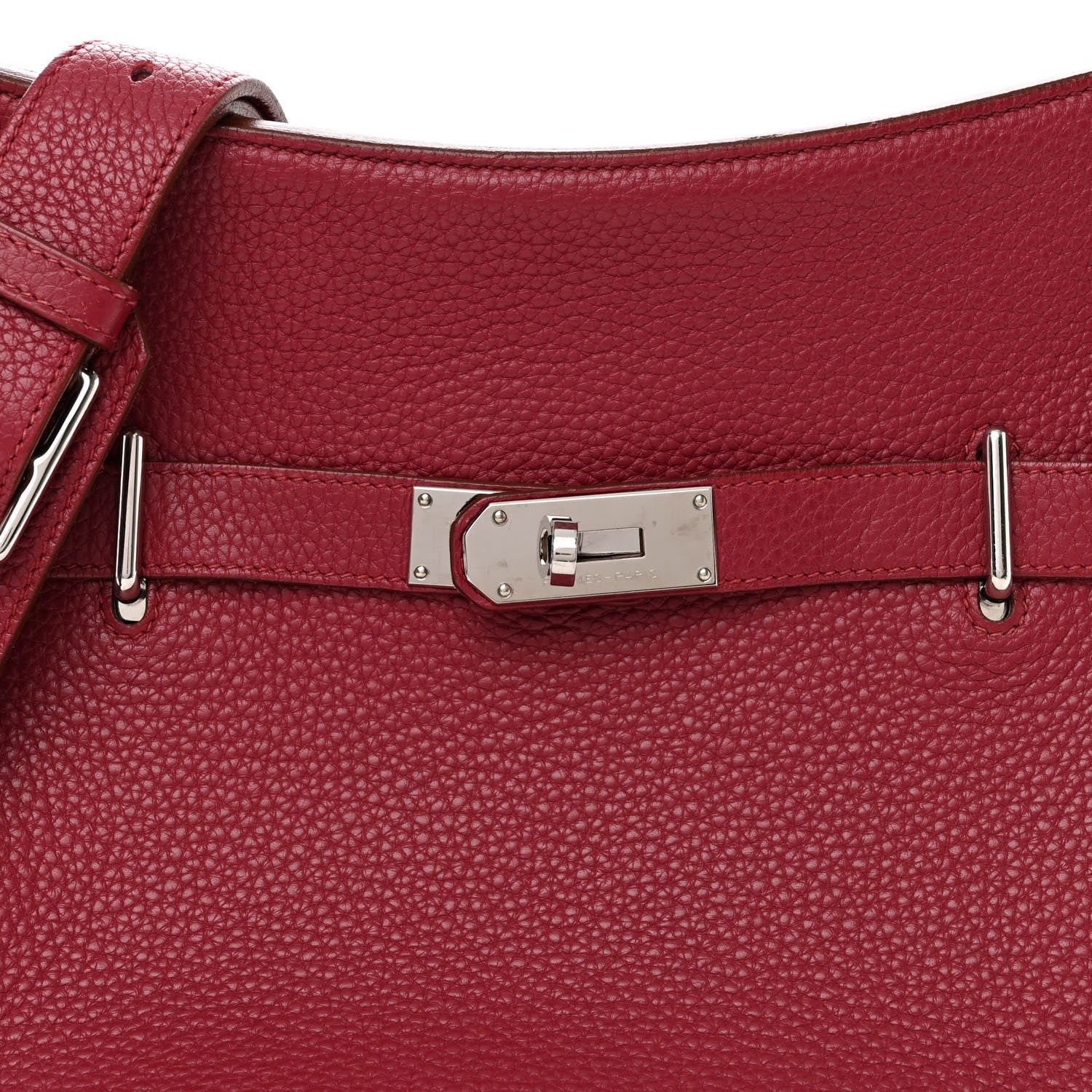 Hermes Taurillon Clemence Jypsiere 34 Rubis 7 of 17