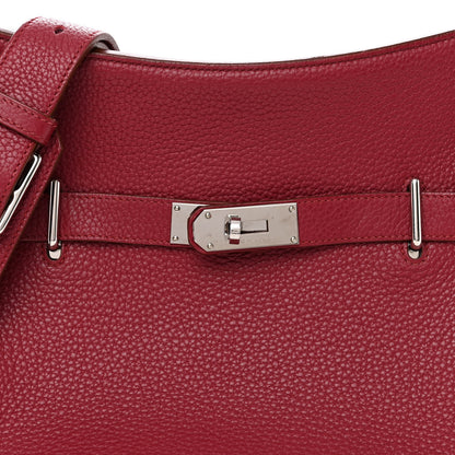 Hermes Taurillon Clemence Jypsiere 34 Rubis 7 of 17