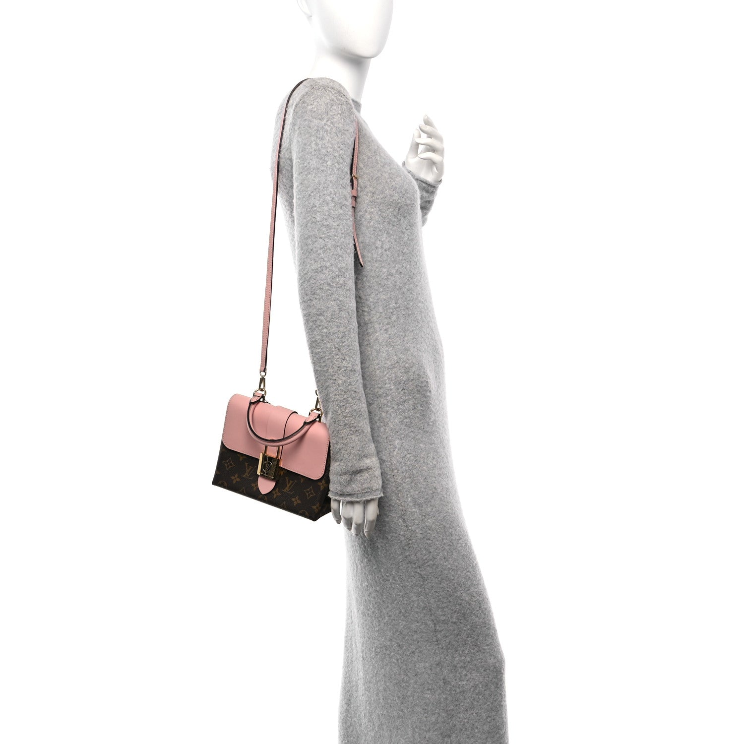 Louis Vuitton Monogram Locky BB Rose Poudre 2 of 9