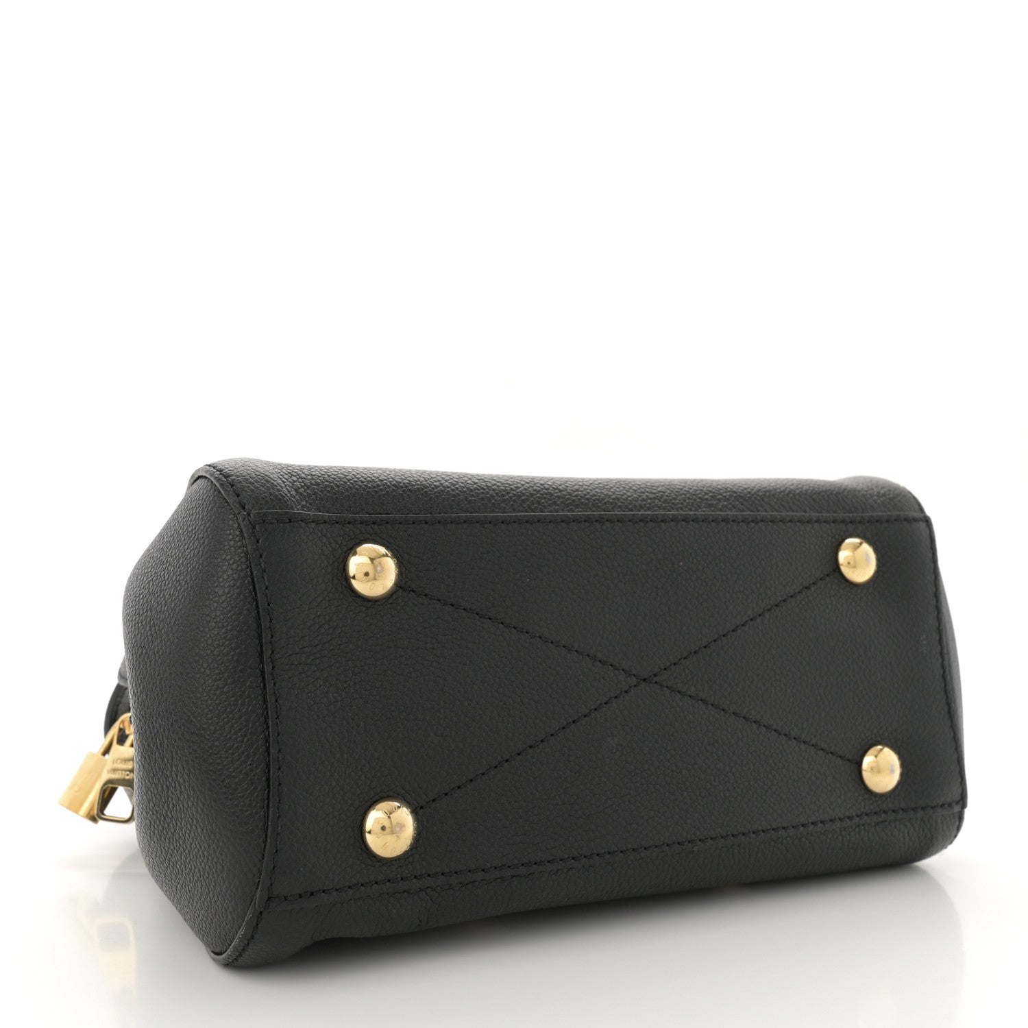 Louis Vuitton Empreinte Monogram Giant Montaigne BB Black Beige 4 of 11