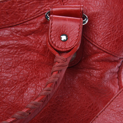 Balenciaga Agneau Giant 21 Silver Hardware City Rouge Coquelicot 11 of 17