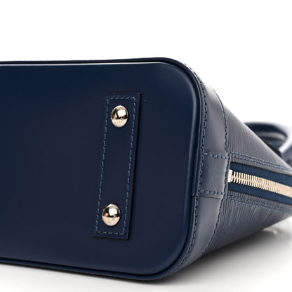 Louis Vuitton Epi Alma BB Indigo 9 of 10