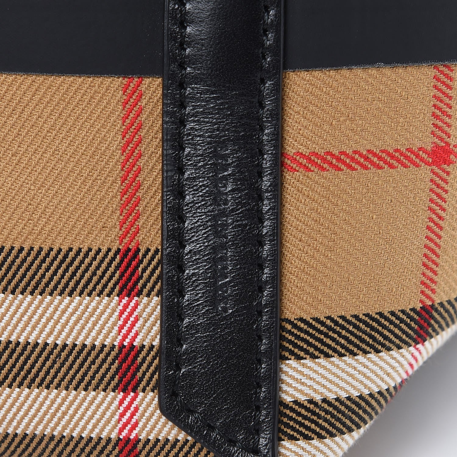 Burberry Vintage Check Medium The Giant Reversible Tote Antique Yellow Bright Red 12 of 15