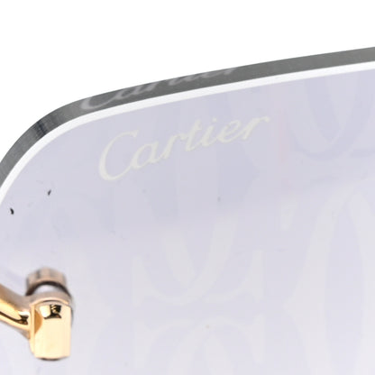 Cartier Metal C Decor Motif Sunglasses CT0330S Gold 7 of 8