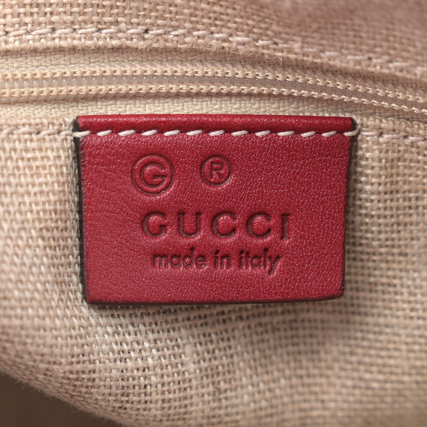 Gucci Microguccissima Small Bree Tote Red 6 of 11