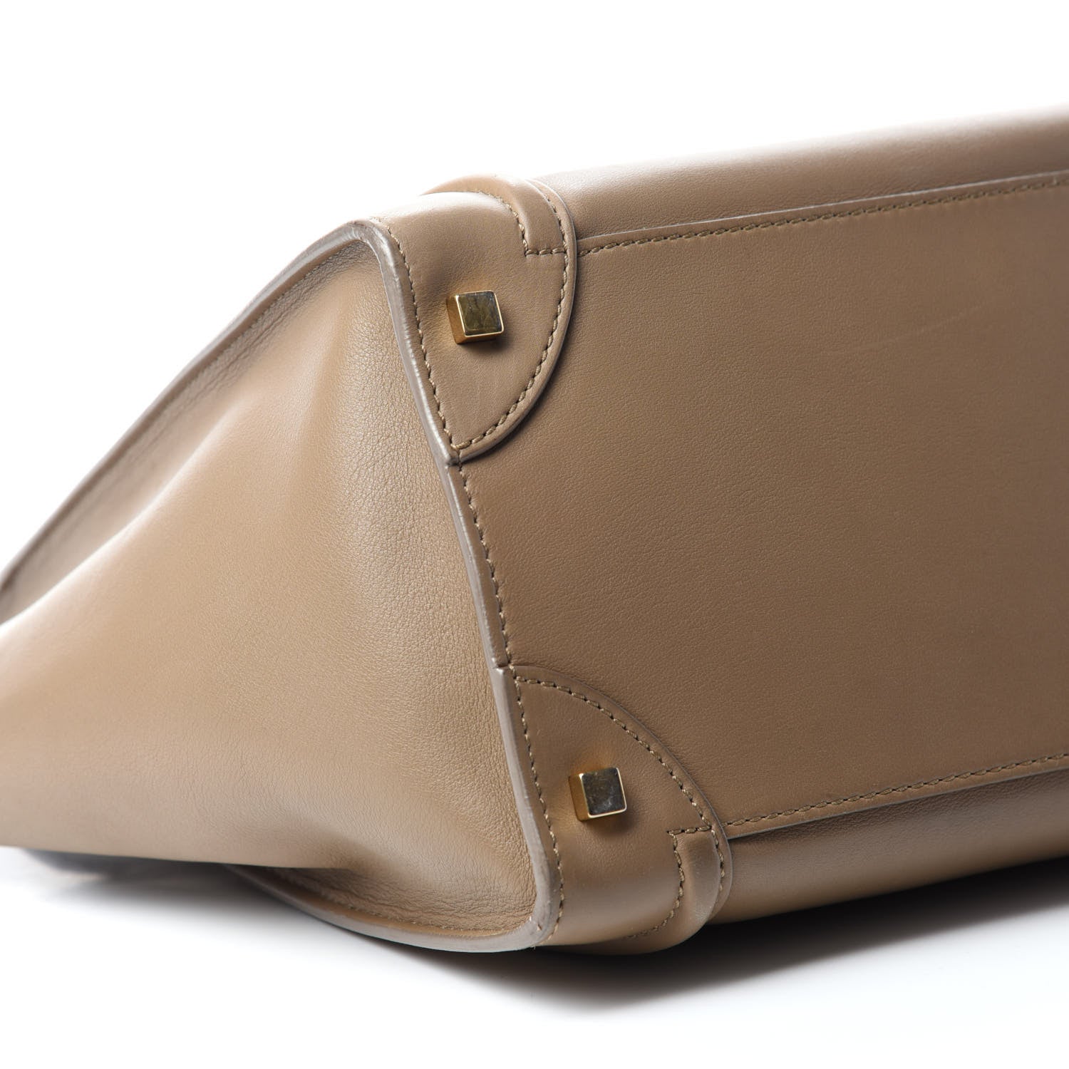 Celine Smooth Calfskin Mini Luggage Camel 6 of 11