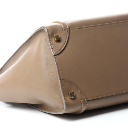 Celine Smooth Calfskin Mini Luggage Camel 6 of 11