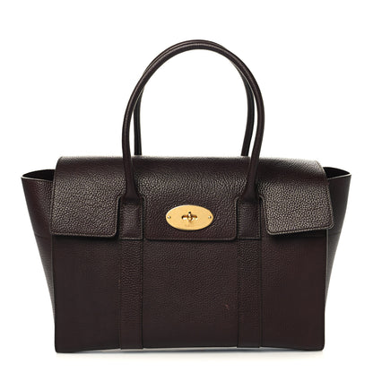 Mulberry Grain Vegetable Tanned Calfskin Bayswater Oxblood 1 of 11