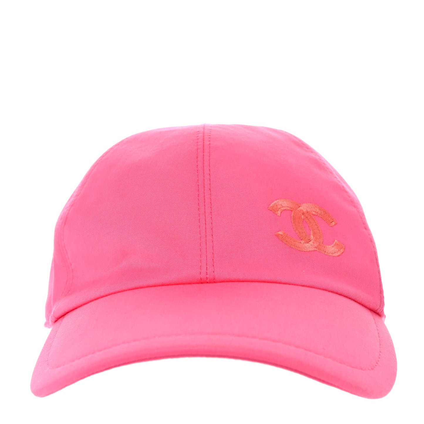 Cotton CC Cap Hat Fuchsia Orange