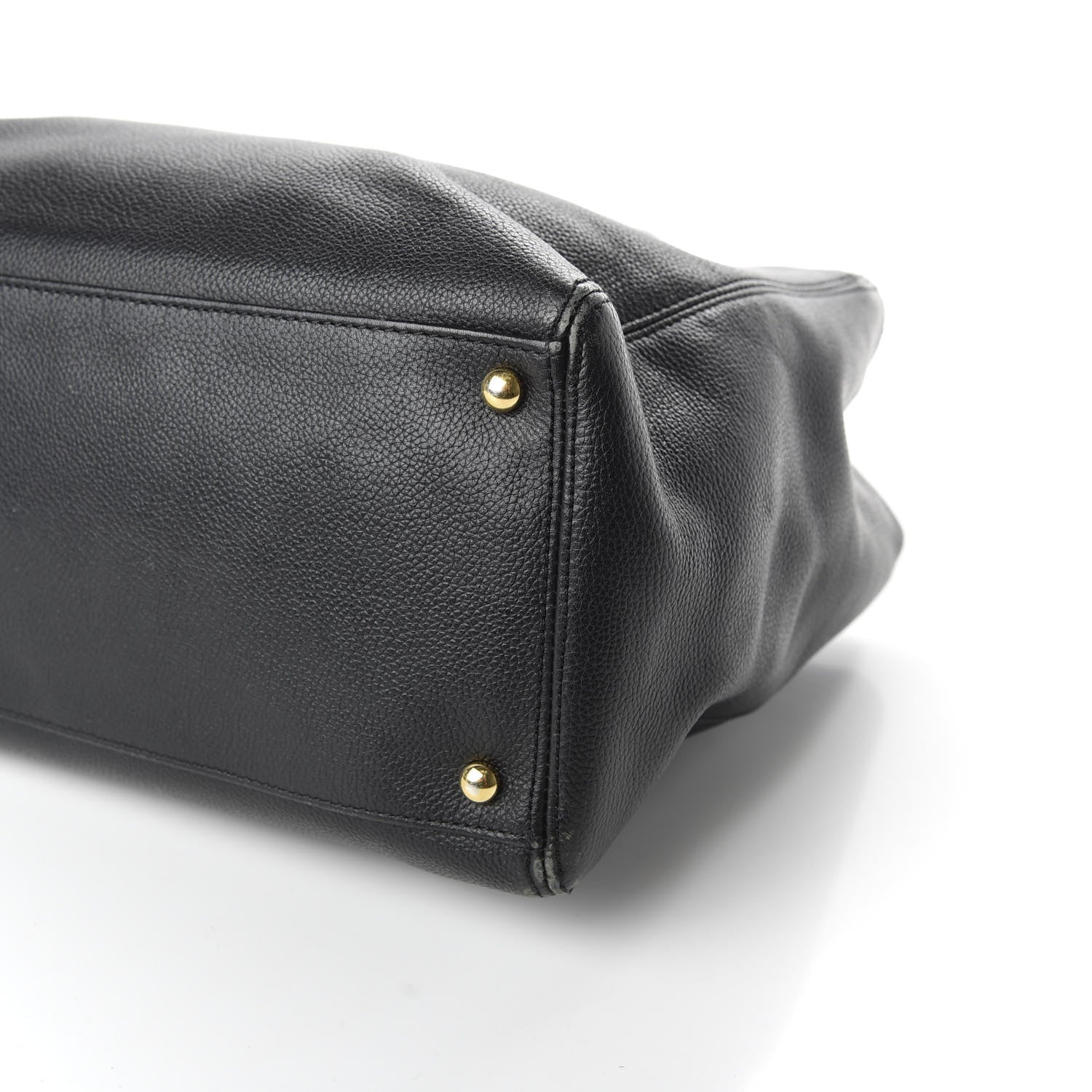 Chanel Calfskin Cerf Executive Shopper Tote Black 9 of 12