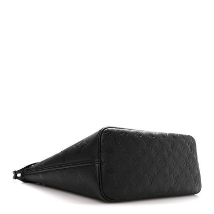 Louis Vuitton Empreinte Monogram Giant Neverfull MM Black 5 of 12