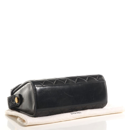 Chanel Lambskin Quilted Flap Shoulder Bag Black 4 of 8