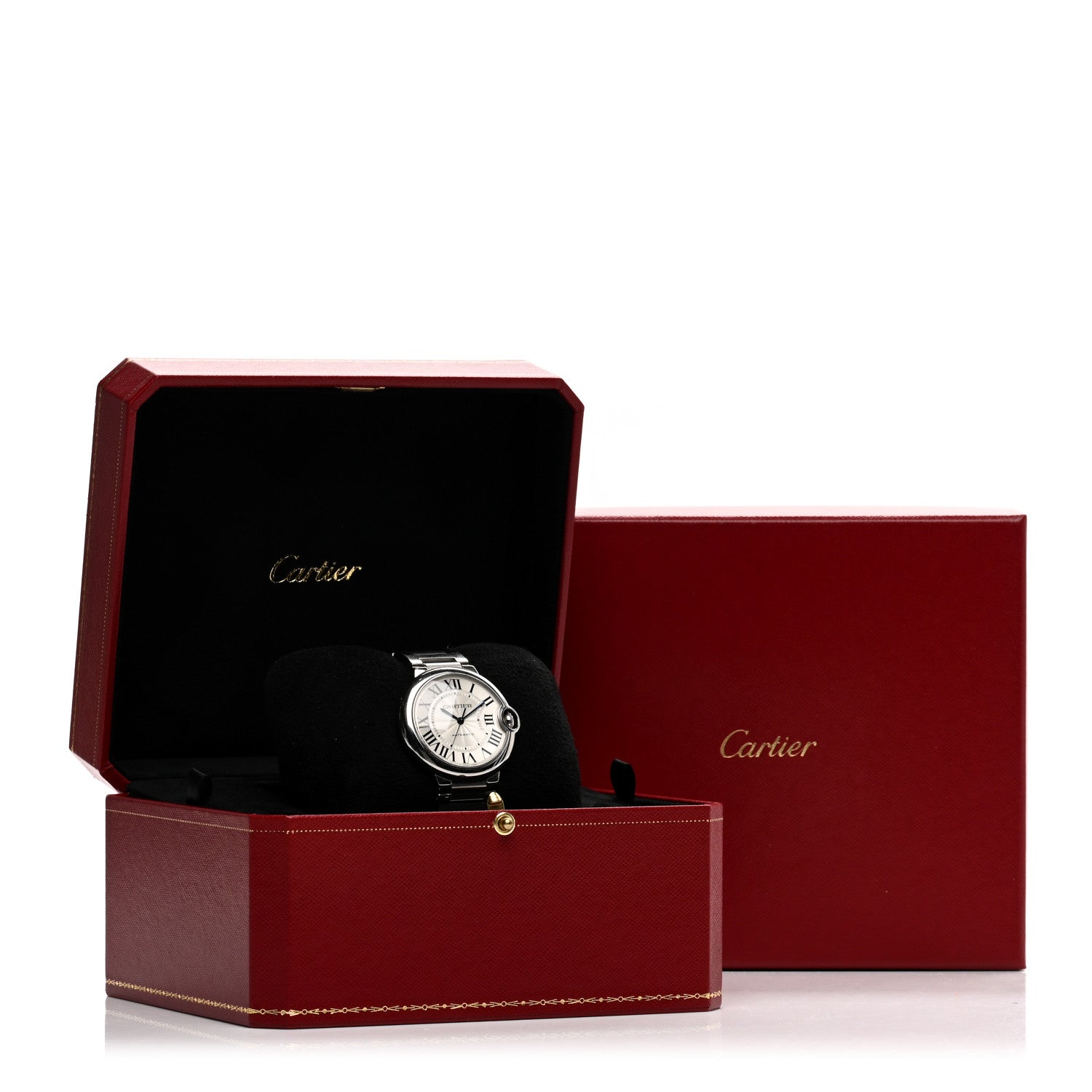 Cartier Stainless Steel 36mm Ballon Bleu De Cartier Automatic Watch 5 of 5