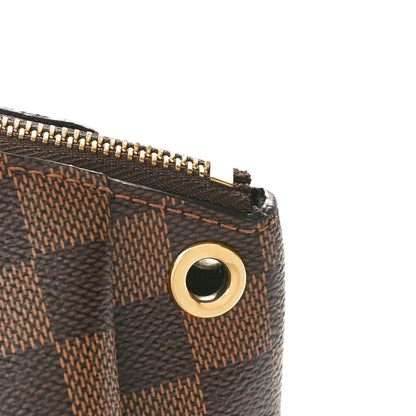 Louis Vuitton Damier Ebene Odeon Tote MM Black 10 of 10