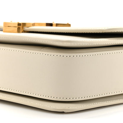 Saint Laurent Box Calfskin Monogram Medium Solferino Satchel Crema Soft 9 of 18