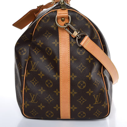 Louis Vuitton Monogram Keepall Bandouliere 50 11 of 12