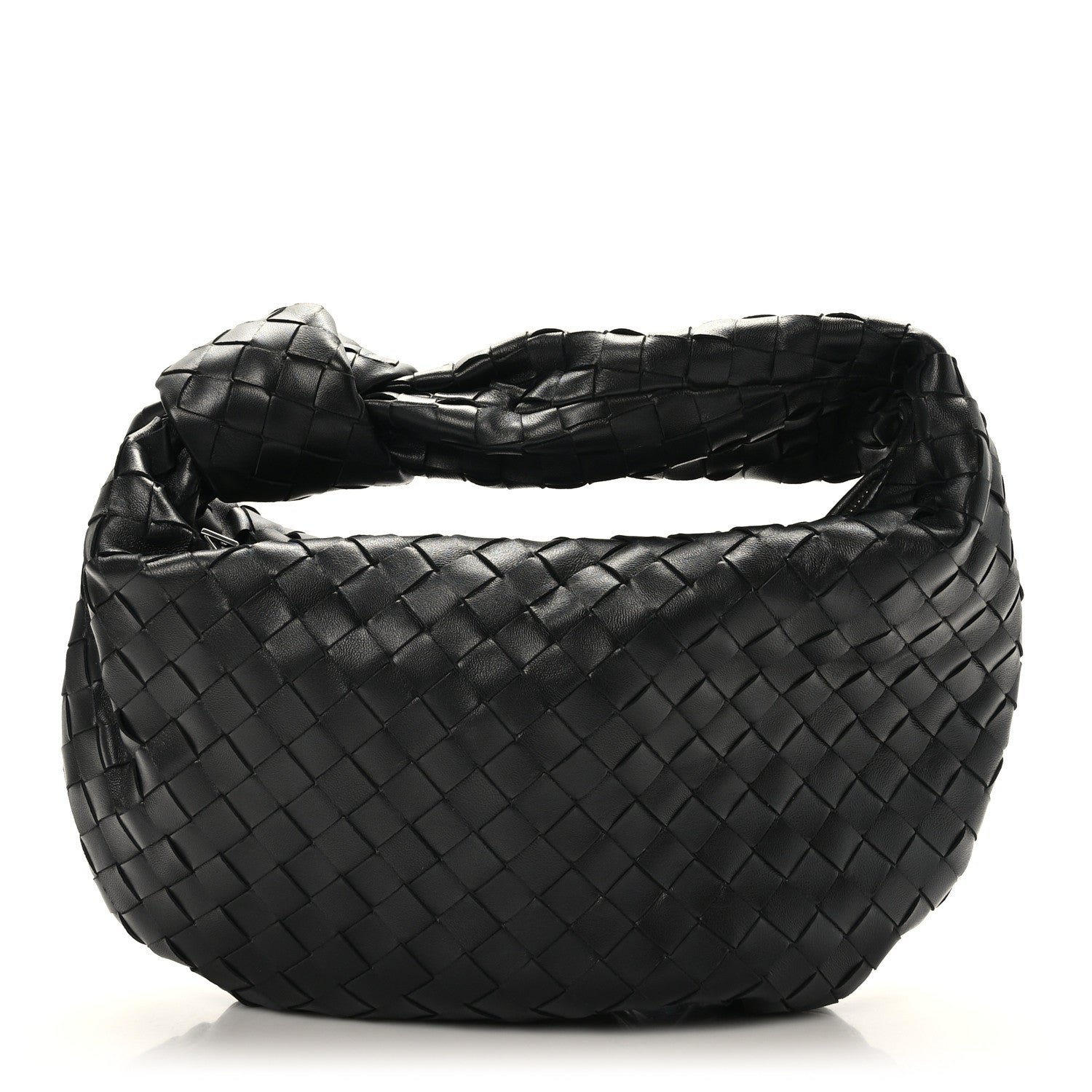 Bottega Veneta Nappa Intrecciato Teen Jodie Hobo Black 1 of 8