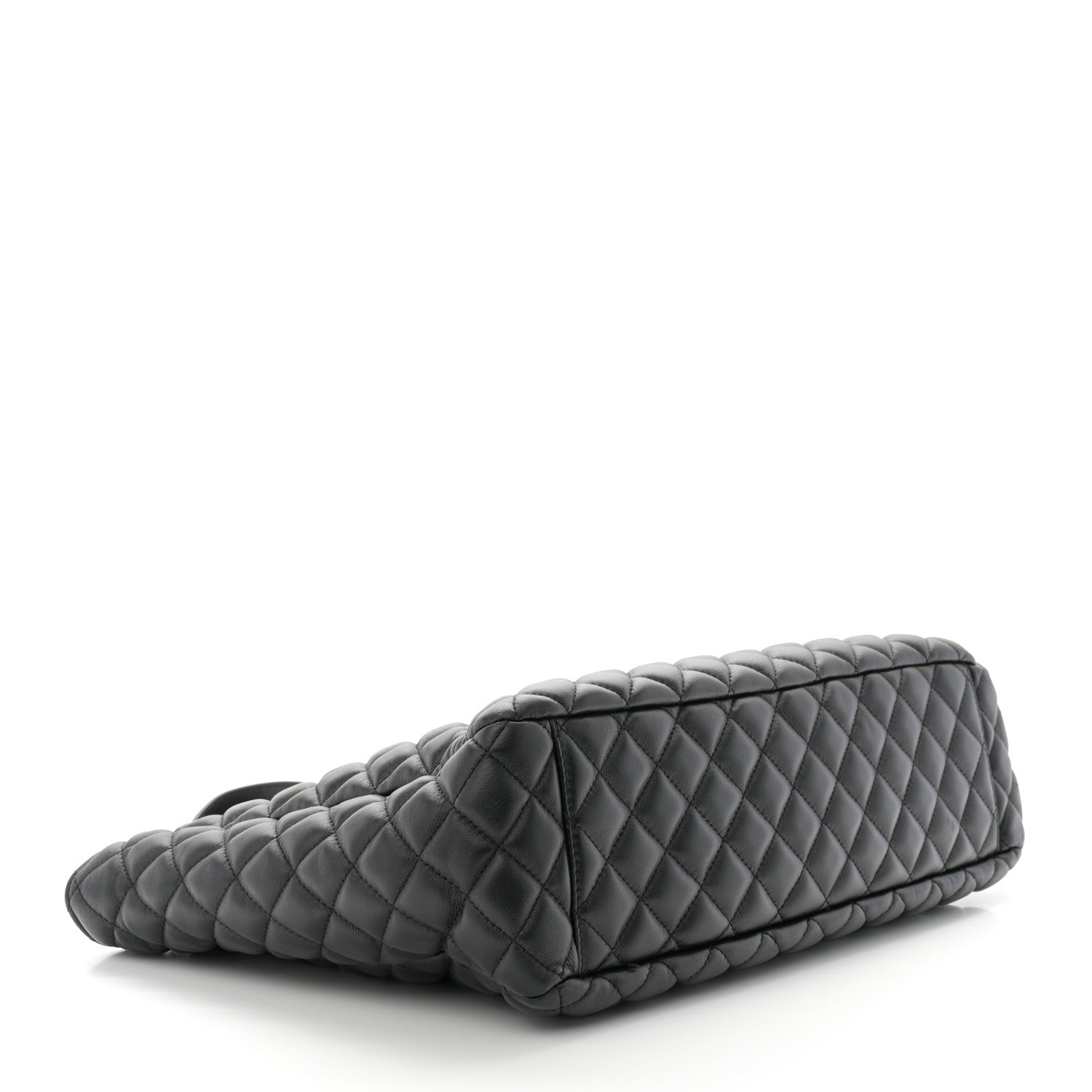 Versace Nappa Quilted La Medusa Chain Tote Black 4 of 9
