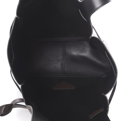 Prada Vitello Daino Soft Dynamique Tote Caffe Black 4 of 10