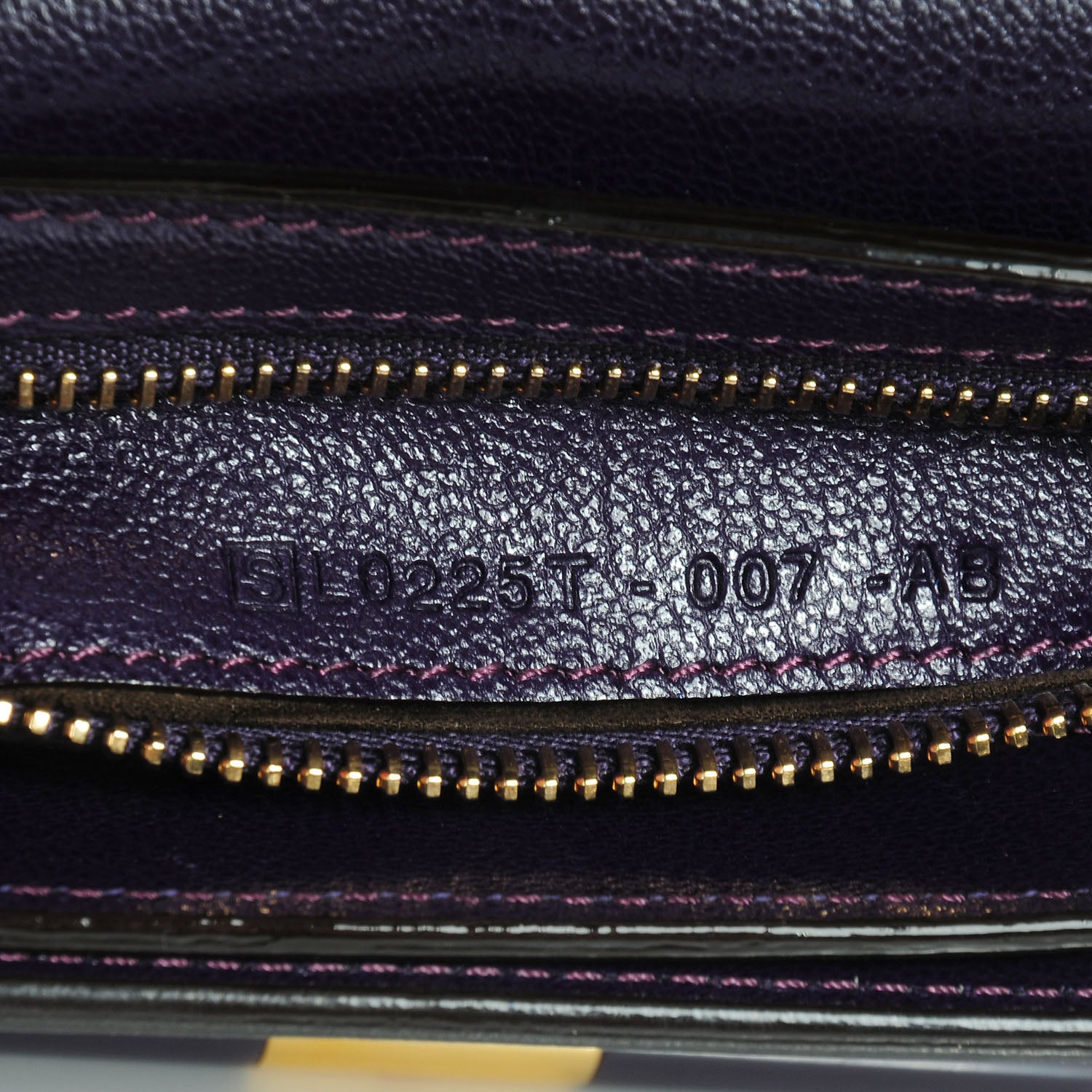 Tom Ford Calfskin Natalia Medium Bag Purple 8 of 9