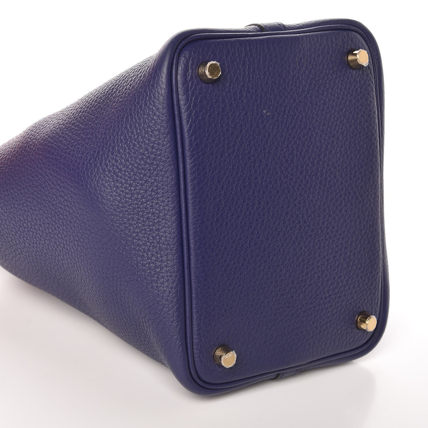 Hermes Taurillon Clemence Picotin Lock 18 PM Bleu Enrce 5 of 10