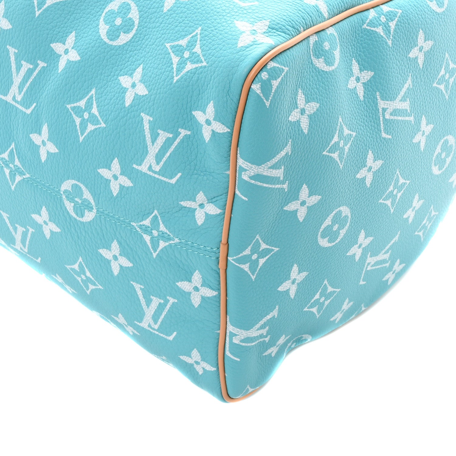 Louis Vuitton Calfskin Monogram Speedy P9 Bandouliere 40 Turquoise 10 of 10