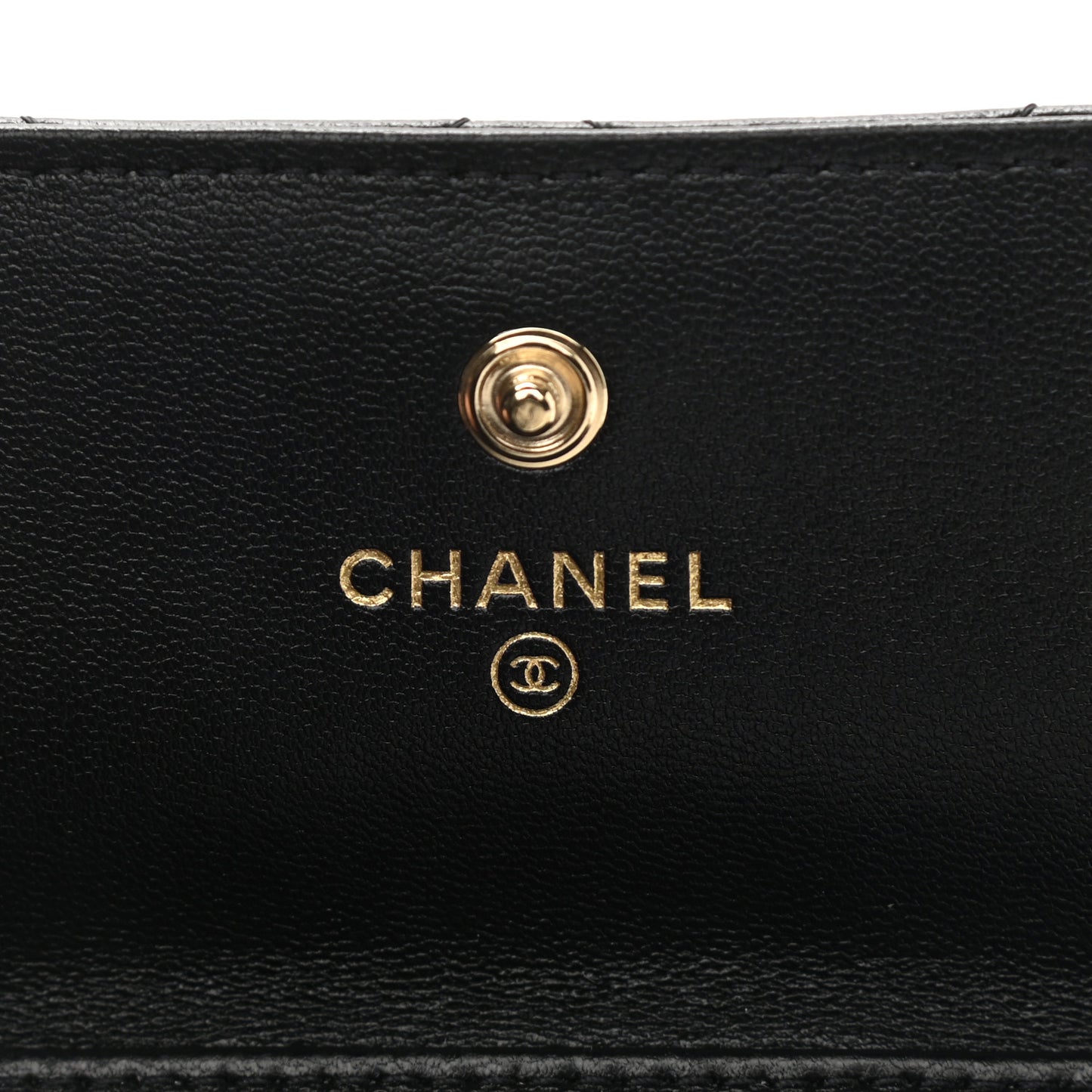Lambskin Quilted Pearl Crown Clutch With Chain Black