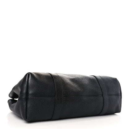 Gucci Pebbled Calfskin Old Libeccio Miss GG Tote Black 4 of 9