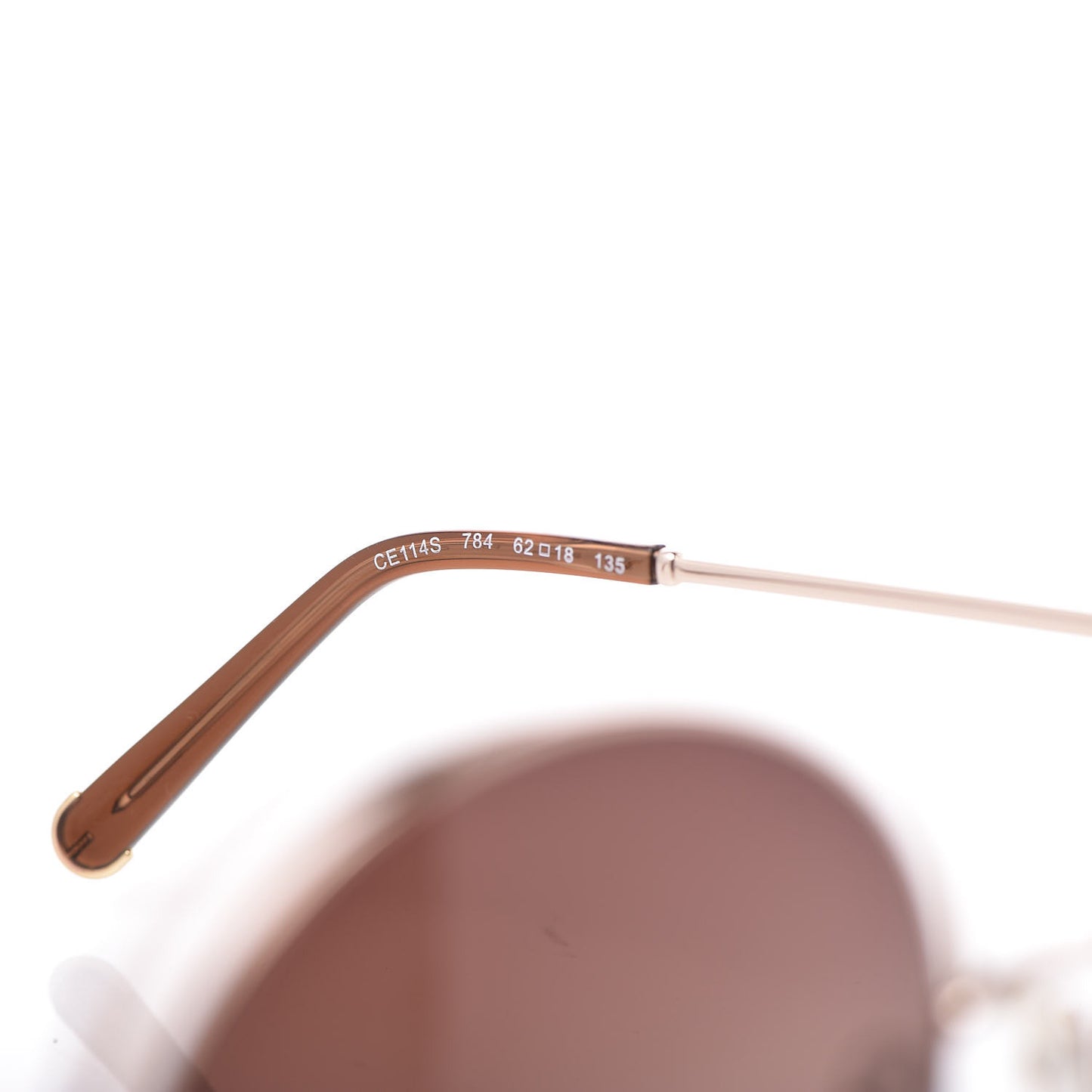 Oversized Round Carlina Oversized Round Sunglasses CE114ST Gold