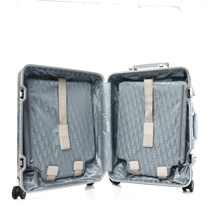 Christian Dior X RIMOWA Aluminum Gradient Cabin Luggage Blue Multi 4 of 9