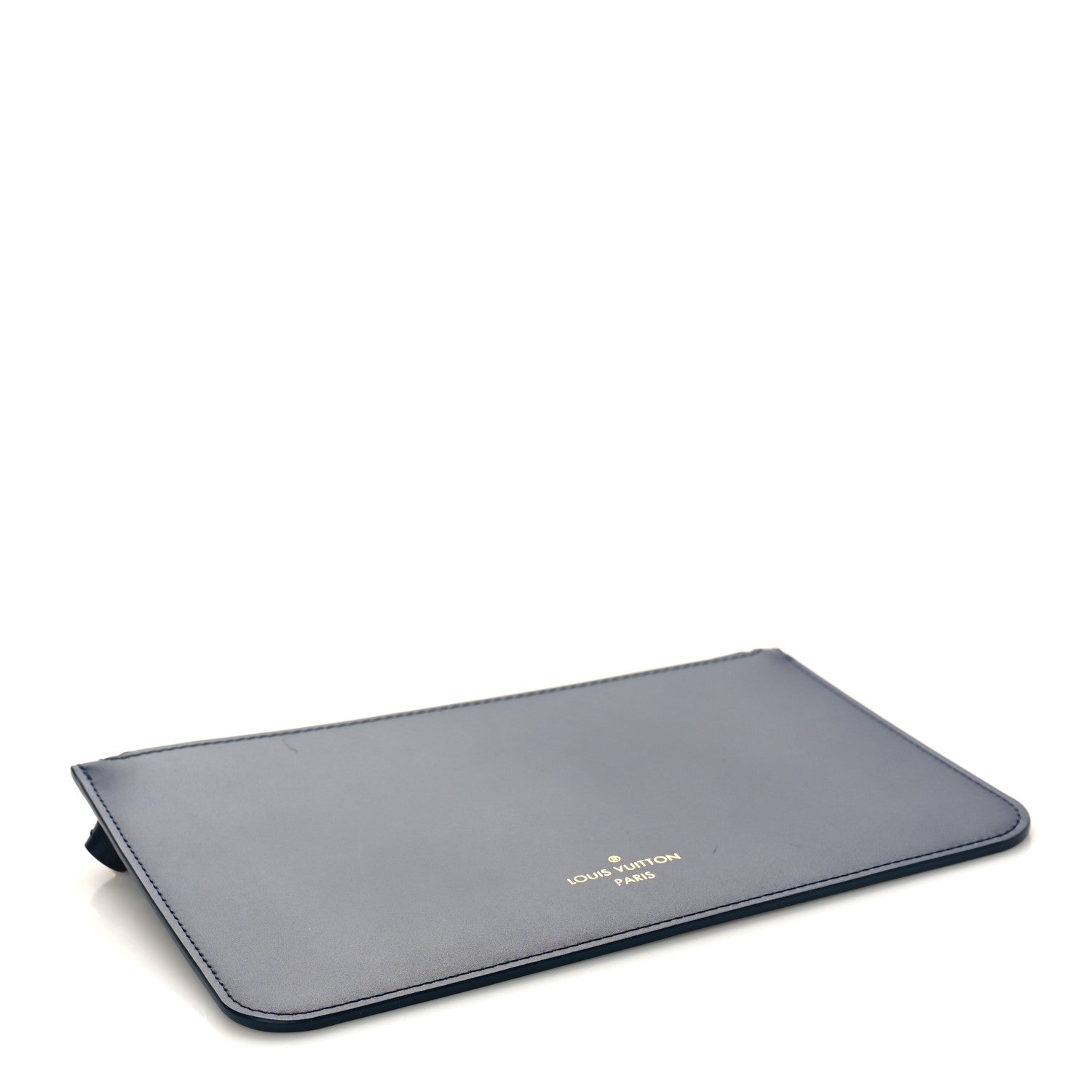 Louis Vuitton Monoglam Neverfull MM Pochette Blue 4 of 8