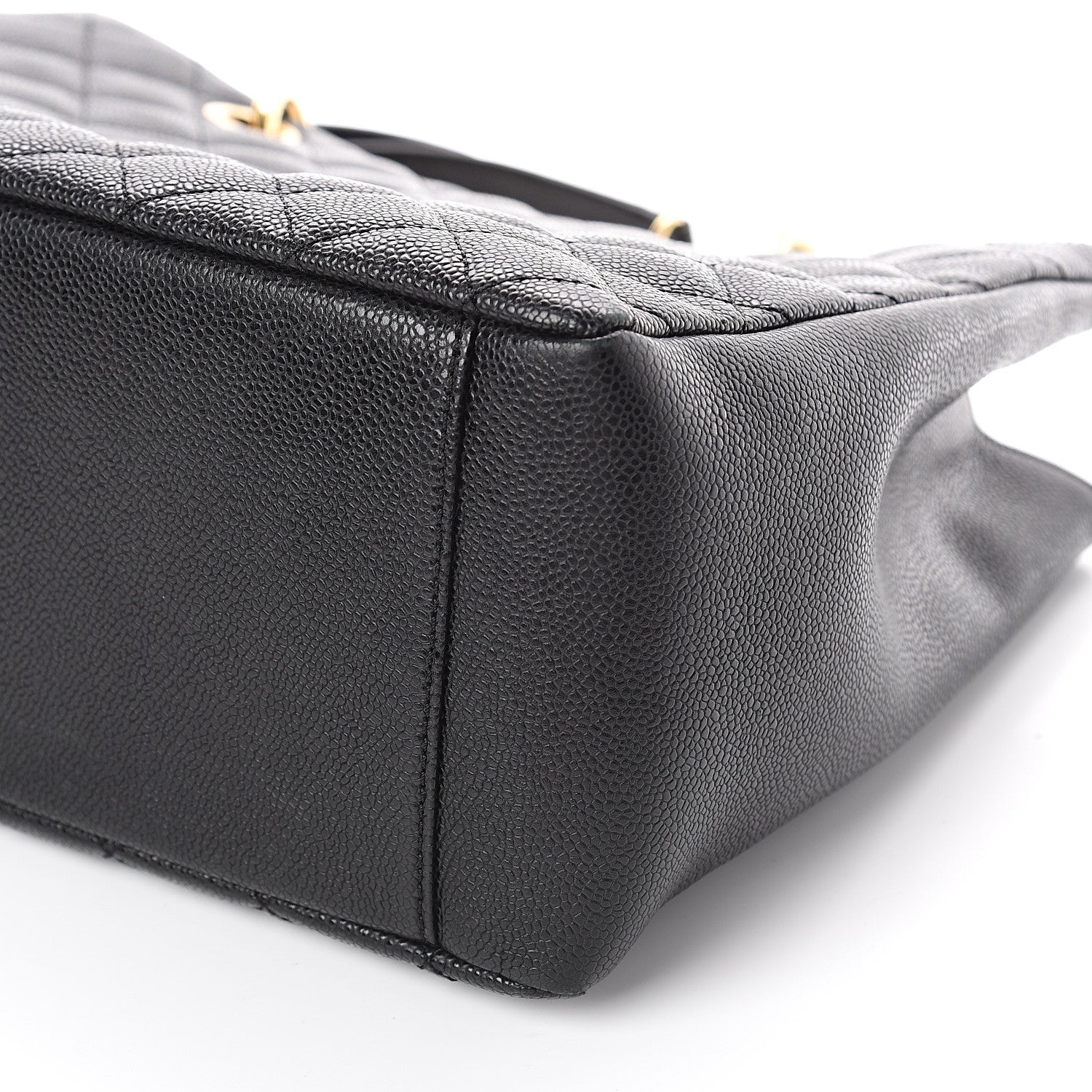 Chanel Caviar Quilted Grand Shopping Tote GST Black 9 of 9