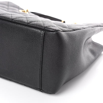 Chanel Caviar Quilted Grand Shopping Tote GST Black 9 of 9