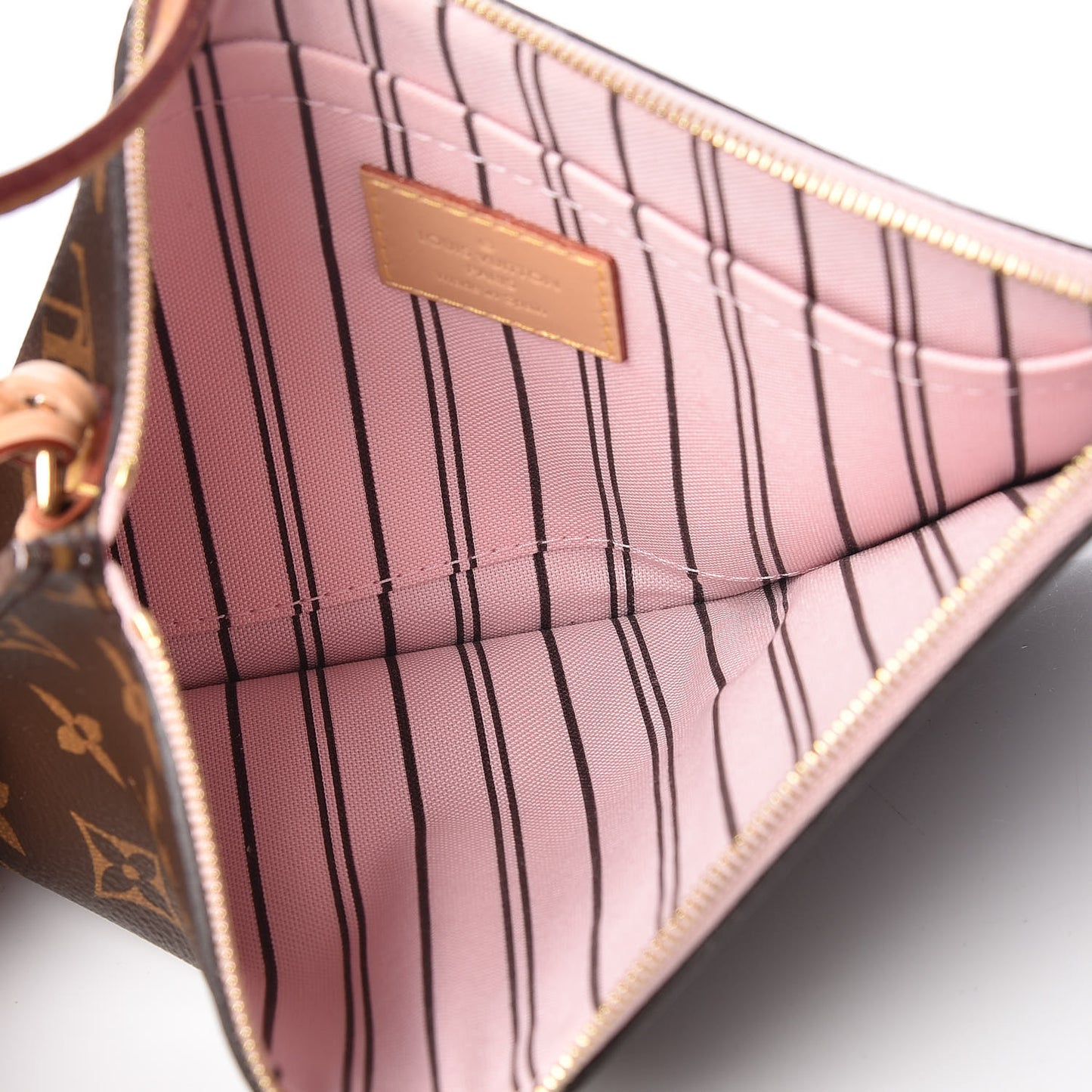Monogram Neo Neverfull MM Rose Ballerine