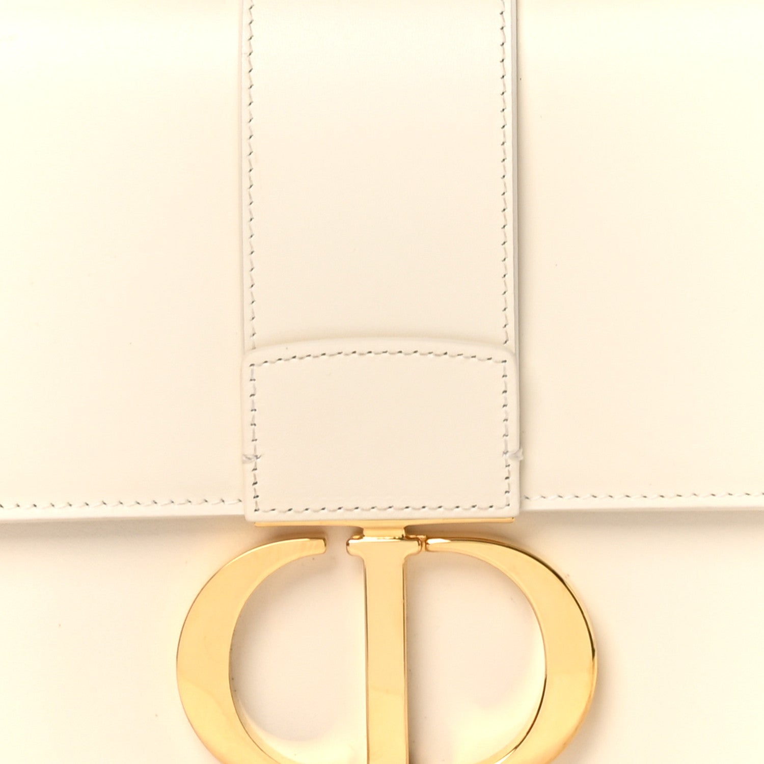 Christian Dior Box Calfskin 30 Montaigne Flap Bag Latte 8 of 12