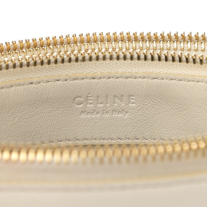 Celine Lambskin Small Trio Crossbody Bag White 8 of 13